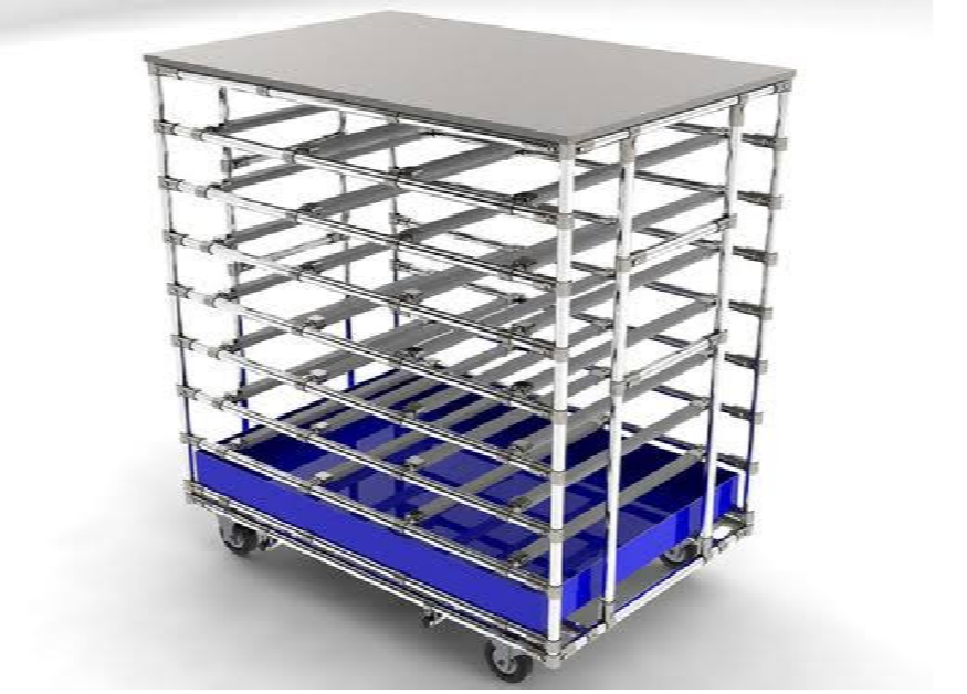 Mild Steel WIPL Heavy Duty MS Bin, For Industrial, Loading Capacity: 50-100 kg