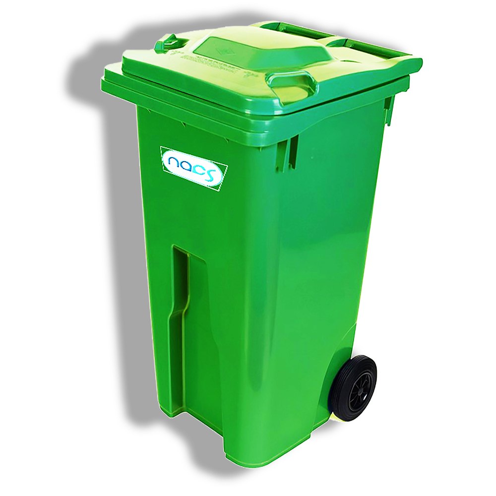 100% Pure Virgin Blue and Green Garden Dustbin, Size: 25 to 240 Liter