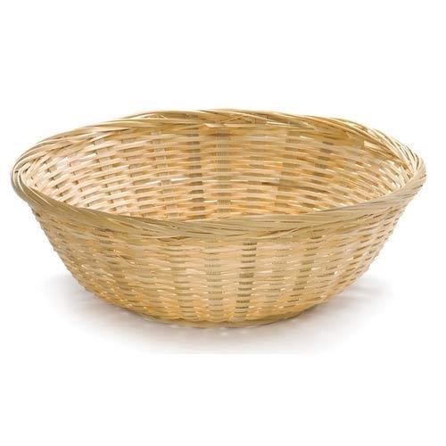 Multicolor Circular Bamboo Basket