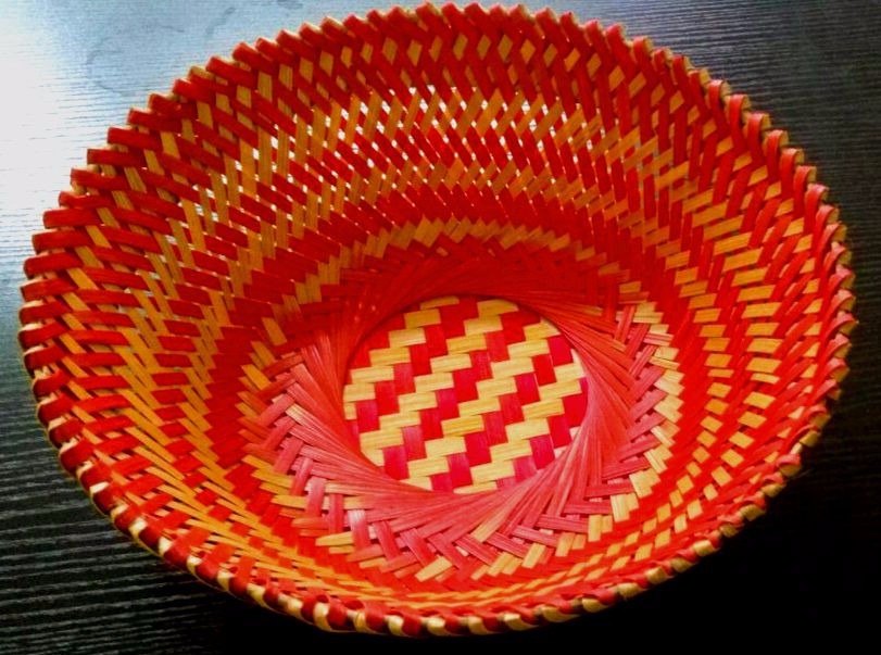 Multicolor Bamboo Ultamuri Basket Color, Size/Dimension: 7\'\' & Sizes Can Be Customizes