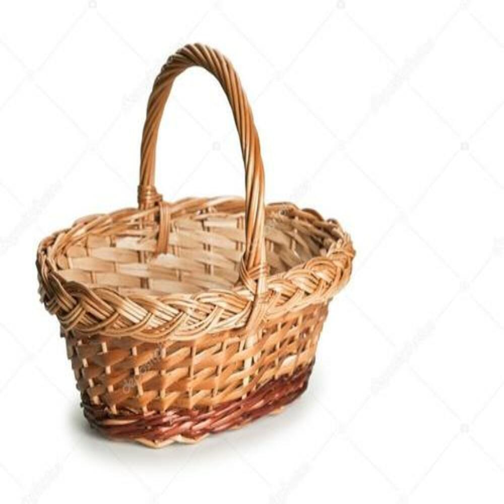 Brown Bamboo Basket