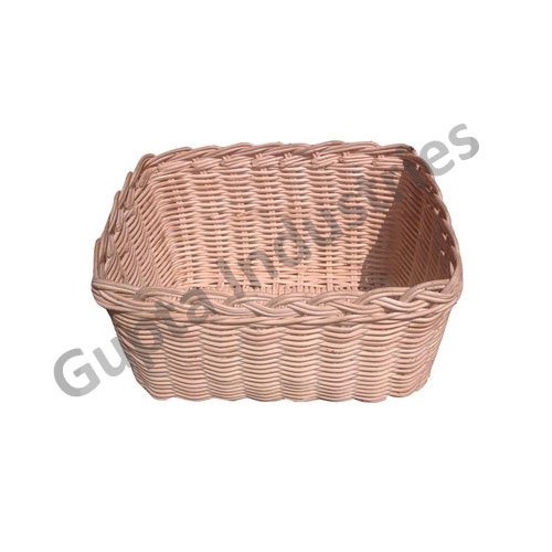 Natural Rectangular Wicker Multipurpose Basket