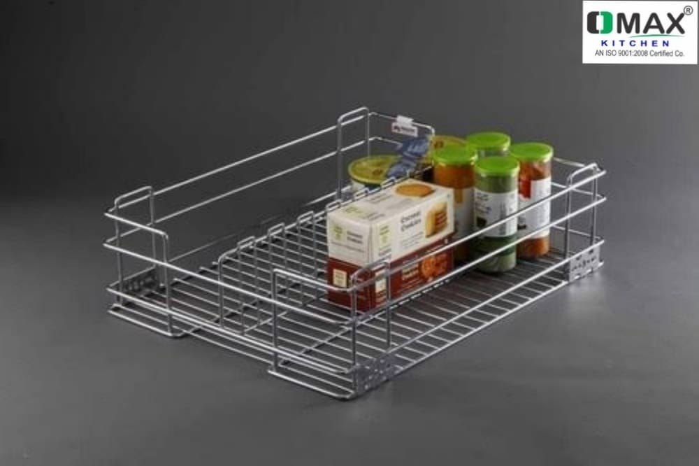 Stainless Steel Plain Basket, Rectangular