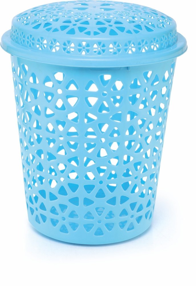 Plastic Laundry Basket With Lid
