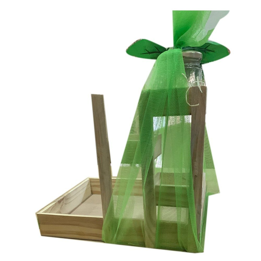 Brown Pinewood Gift Packaging Basket, Size: 17x10x15 Inch (lxwxh)