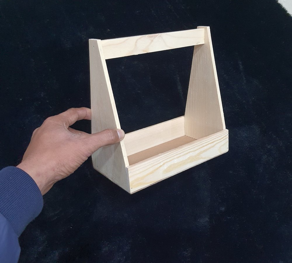 white Wooden Pine Wood Mdf Packing Boxes & Baskets , made in India, For gift packaging