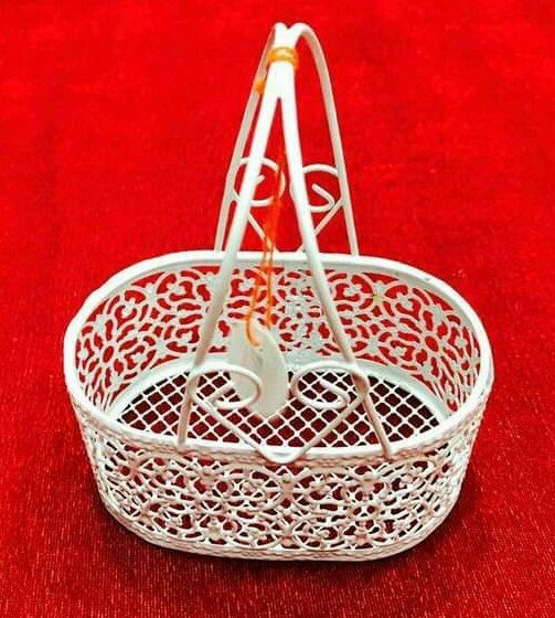 Rose Golden, Goldens Metal Basket /Troussea Packaging