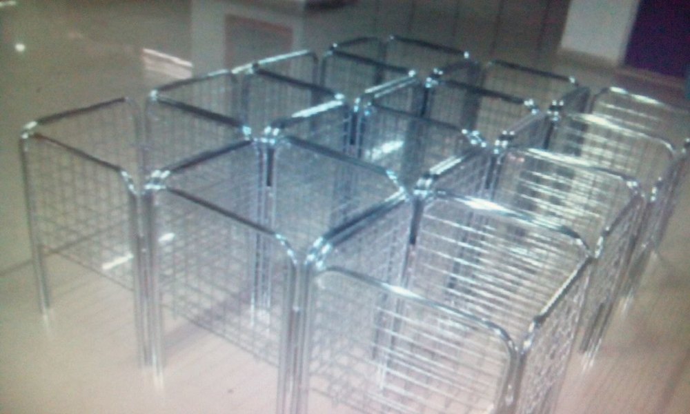 Stainless Steel Polished Dump Bin