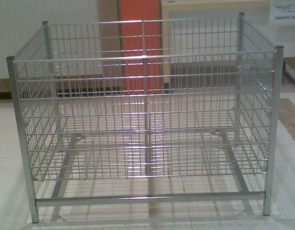 Powder Coated Dump Bins, For Supermarket / Hypermarket, Height Feet: 860 MM