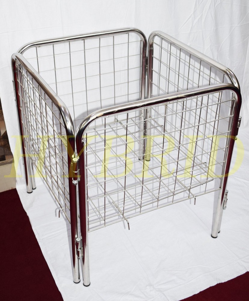 Stainless Steel Dump Bin, For Shop