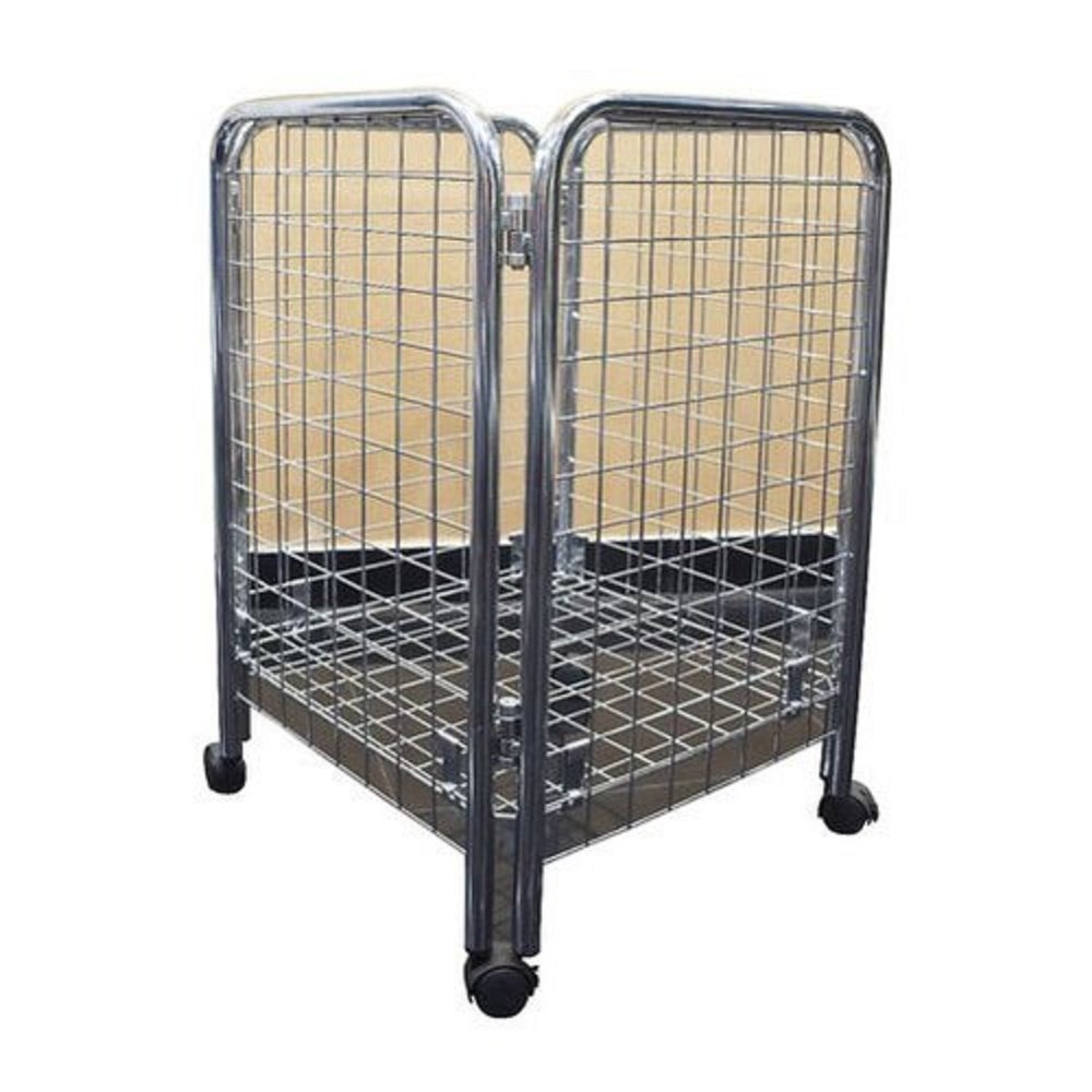 Powder Coated Mild Steel Dump Bin Basket, Height Feet: 2.5 Feet