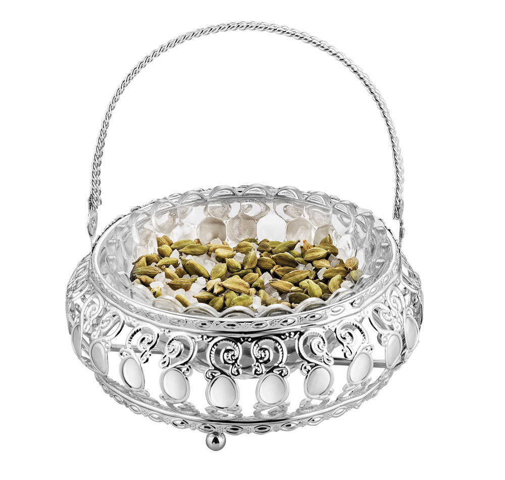 Silver Plated Basket