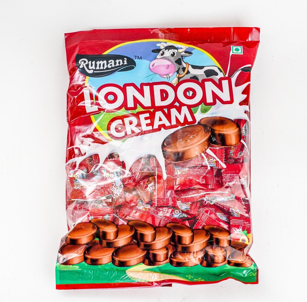 Rumani Hard Candy London Cream Candies, Packaging Type: Packet