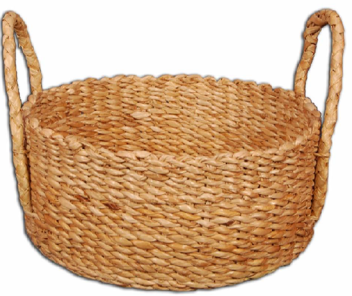 Brown Banana Fiber Basket, For Household, Size: 5\' X 10\'