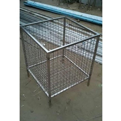 StainleSS Steel SS Wire Bin, Material Grade: SS304 202, Size: 50-40-20