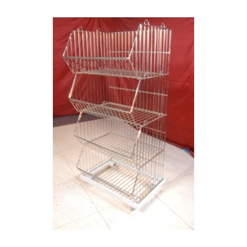 Stainless Steel Modular Wire Bin