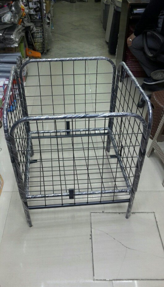 Iron Black Dump Bin