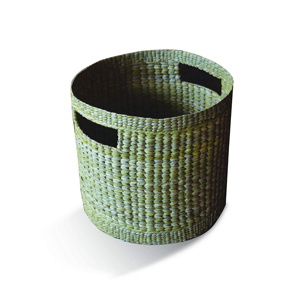 Natural Kauna Grass Laundry Basket for Home