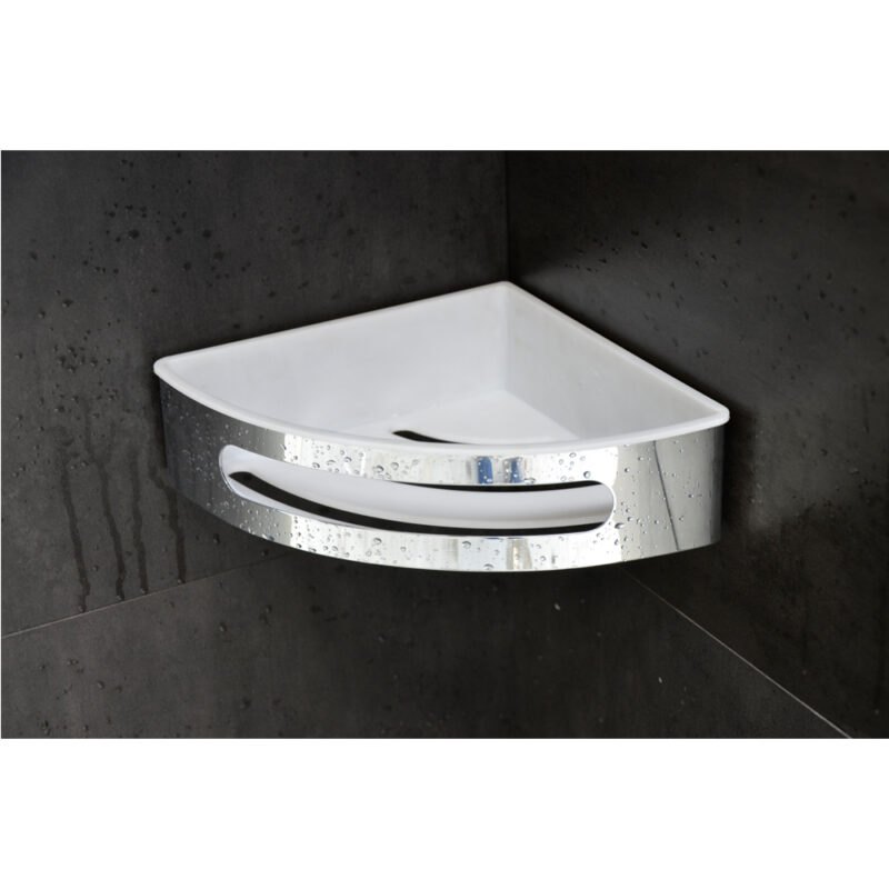 Corner Basket With White Inner