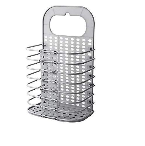 White Stainless Steel Wall Mounted Bathroom Hanging Mesh Laundry Basket, Size: 2 Feet, Storage Capacity: 5 Kg
