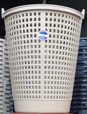 Pp Red, blu And Green Laundry Basket