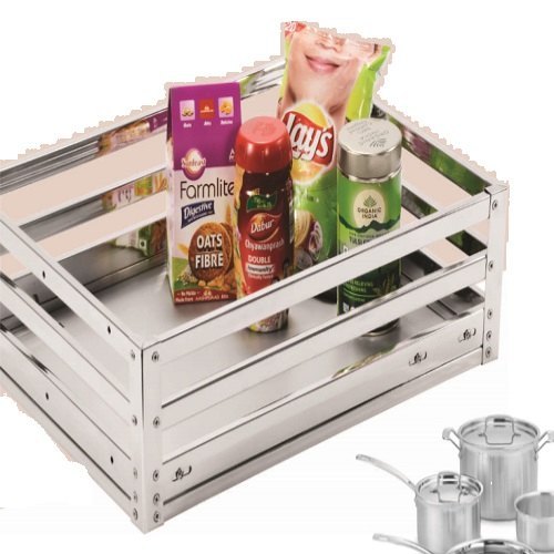 Kavach Stainless Steel SS Premium Thali Basket