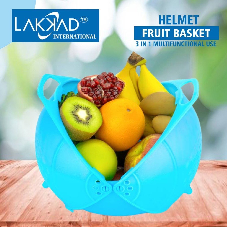 Multicolor Plastic Fruit Basket, For Multipurpose Use