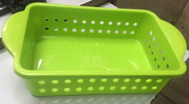 Rectangular Plastic Fruit Basket for Hotel/Restaurant