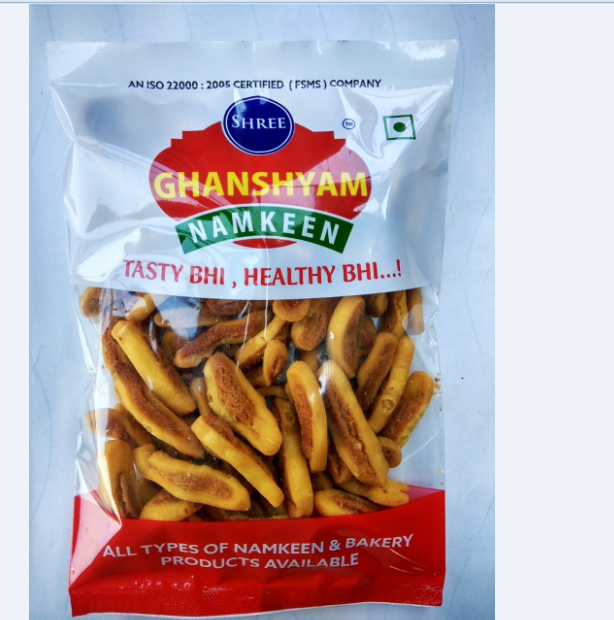 Ghanshyam Baked Namkeen, Packaging Size: 200 Gm