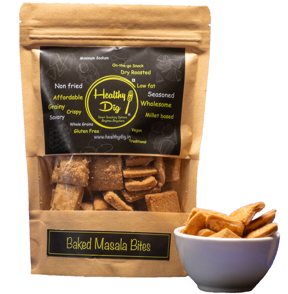 Baked Masala Bite Snack