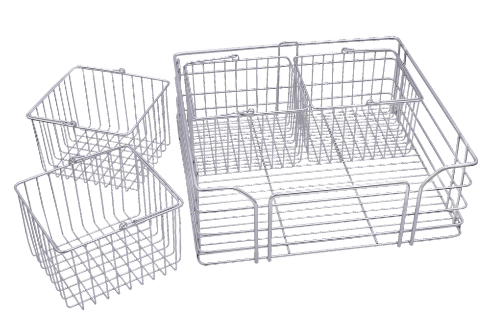 Vegetable Basket With Removable Partition
