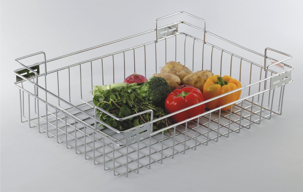 Slimline Stainless Steel Vegetable Basket