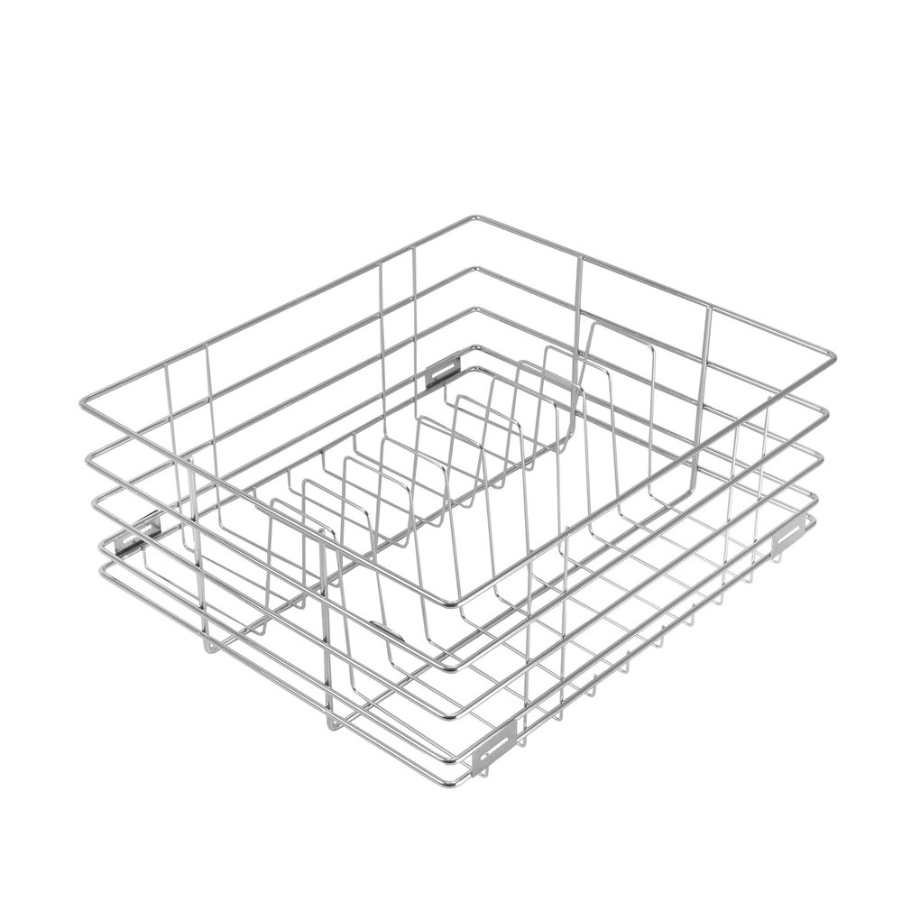 Stainless Steel Rectangular SS Wire Thali Basket