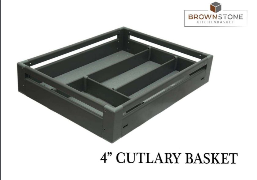 Stainless Steel Cutlery Basket