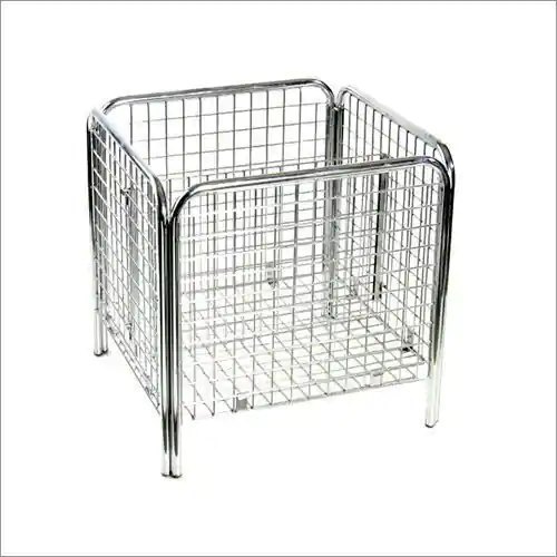 Square SS Bin Basket