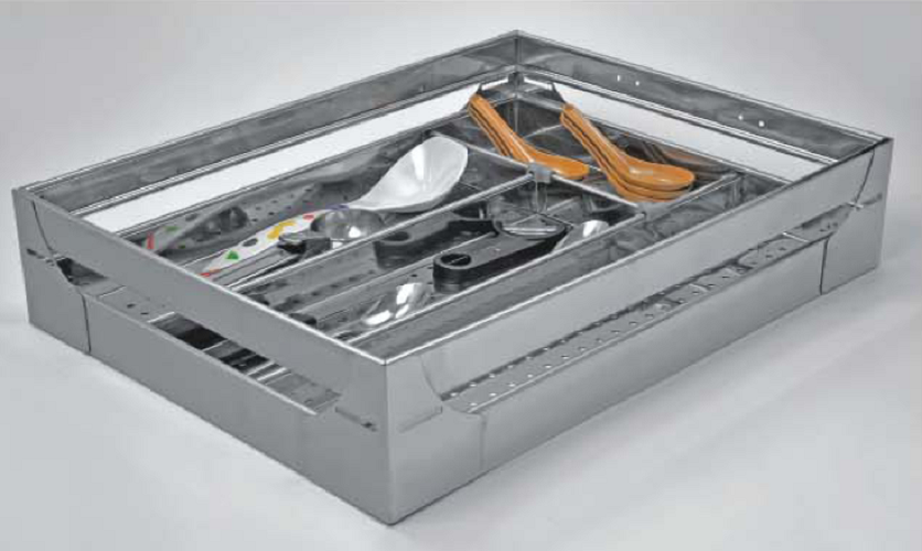 Krysta Cutlery Basket, Usage: Home, Hotel/Restaurant