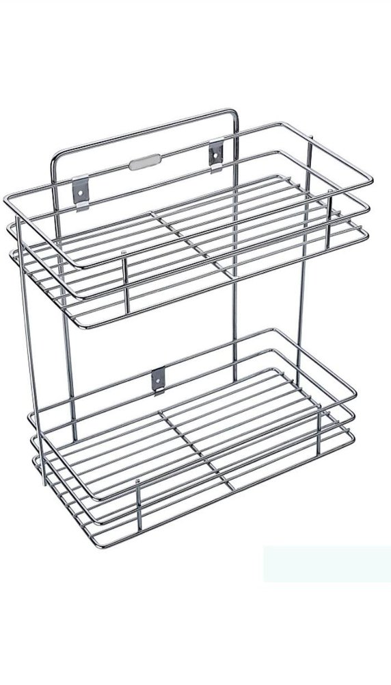 Silver Stainless Steel Pull Out Basket, For Kitchen