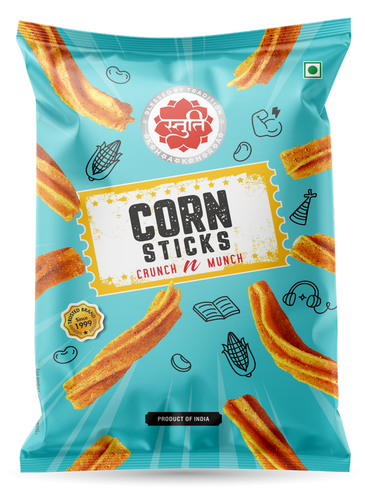 Stuti Corn Stick, Packaging Size: 200g