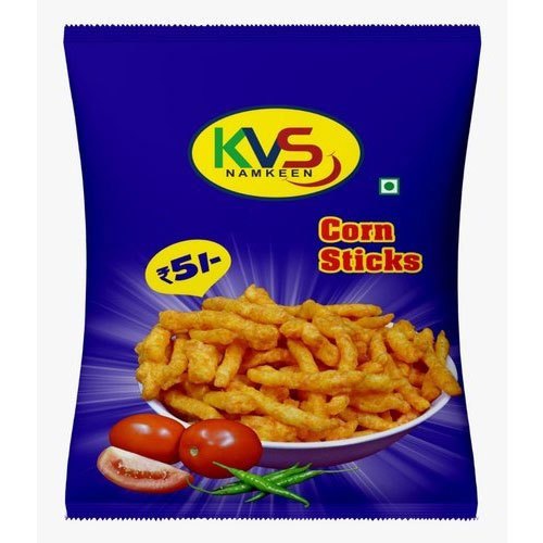 KVS Namkeen 6- 8 Months Fried Corn Sticks, Packaging Size: 18 gram