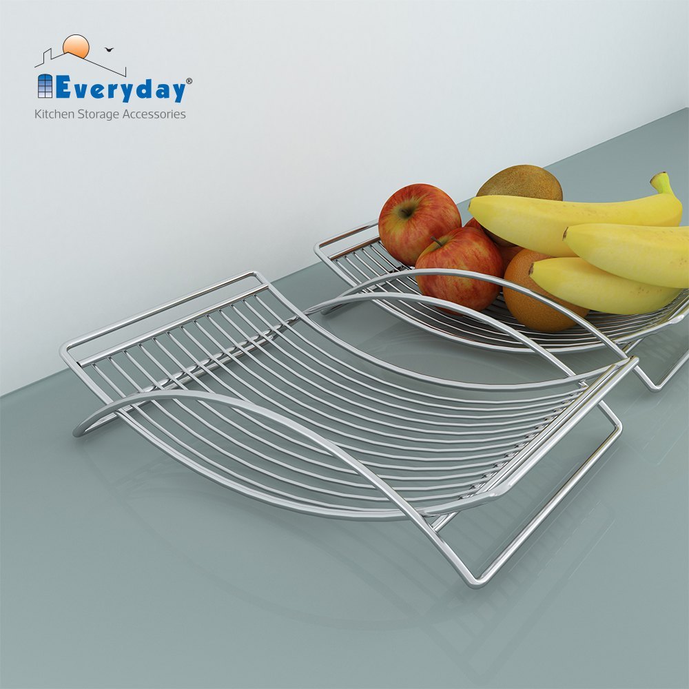 Portable Fruit Rack Wire Base, For Home, Size/Dimension: 1594mm