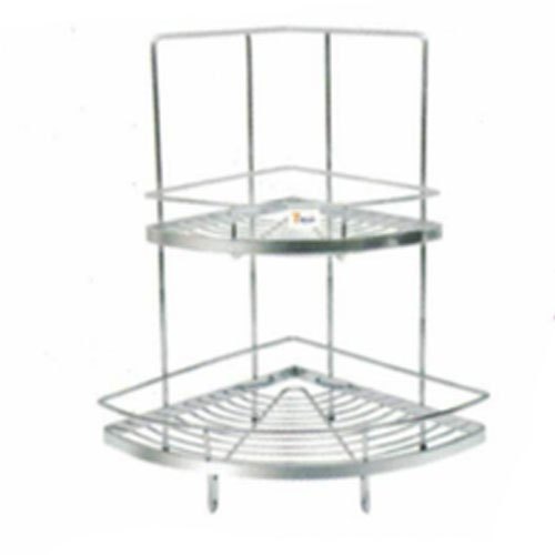 Stainless Steel Double SS Corner Basket