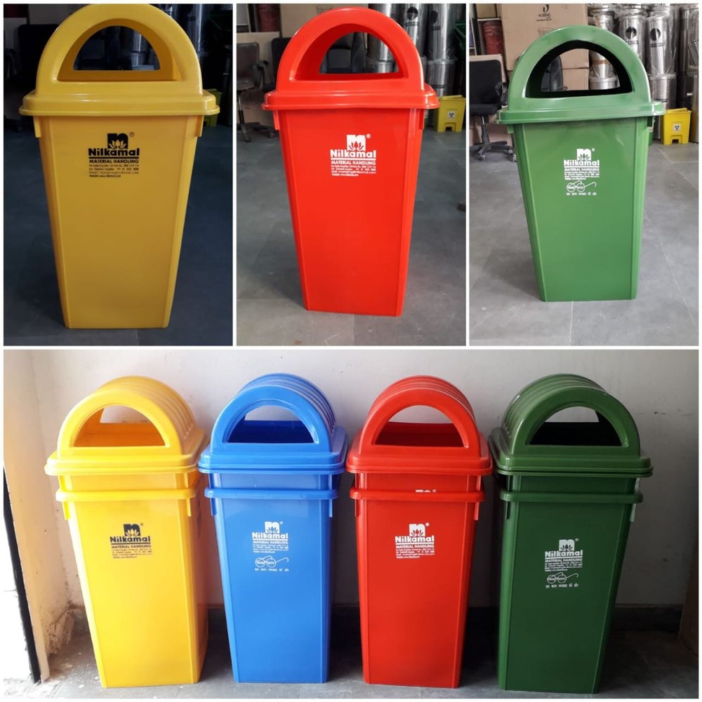 Cylindrical Stainless Steel Planter, For Office
