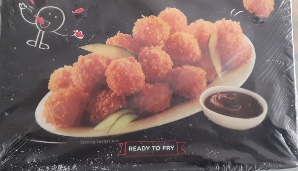 Fish Popcorn 1kg, Packaging Type: Box
