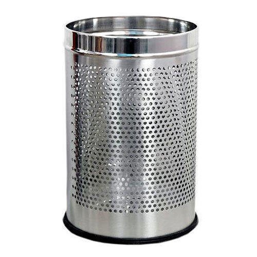 Stainless Steel Sliver SS Perforated bin, Size: 7x10, Capacity: 10L