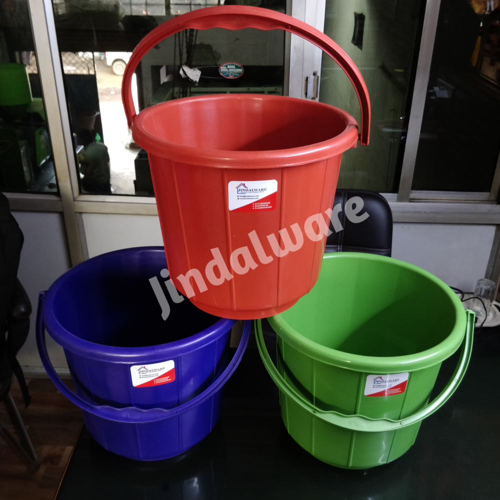 Round Unbreakable Plastic Household Bucket