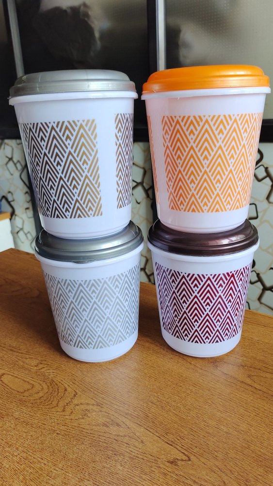 Round Household Plastic, For Grocery Food Container