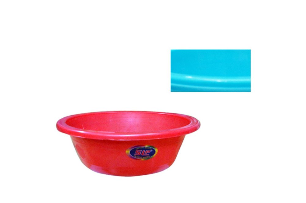 Round Blue, Red 8 Plastic Ghamela For Home