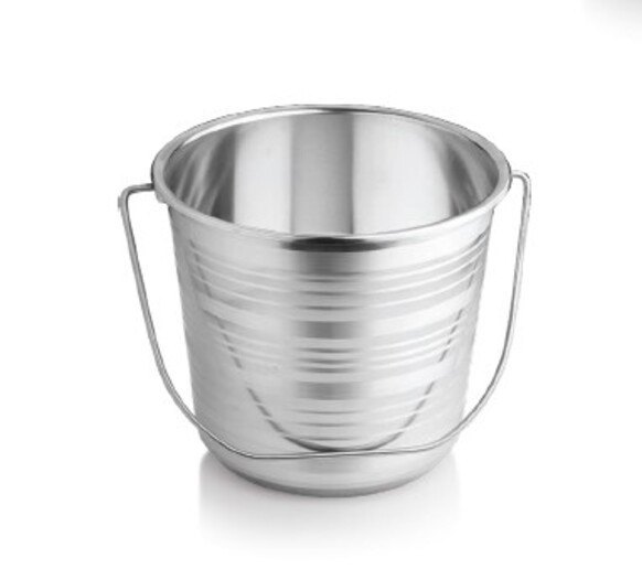 Silver Touch Stainless Steel Bucket