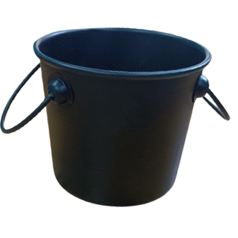 black 500ml Iron Bucket, For Ice Storage, Size: 18 Inch