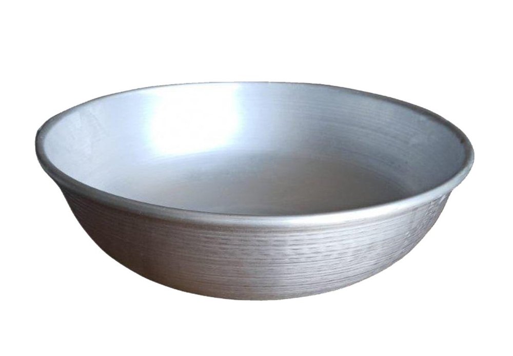 Chrome Silver Aluminium Gamela, Size: 20 Inch